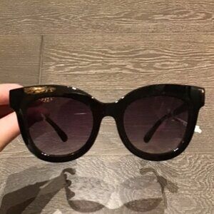 Bold Black Frame Sunglasses - NWT